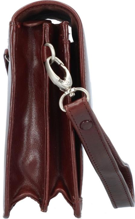 Actual product image Esquire Toscana leather wrist bag 24.5 cm