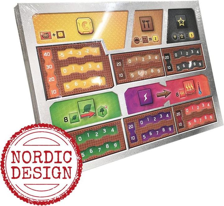Actual product image Terraforming Mars: Dual Layer Playerboards (French)