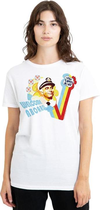 Immagine prodotto The Love Boat Welcome Aboard Maglietta Adulto Unisex (L)