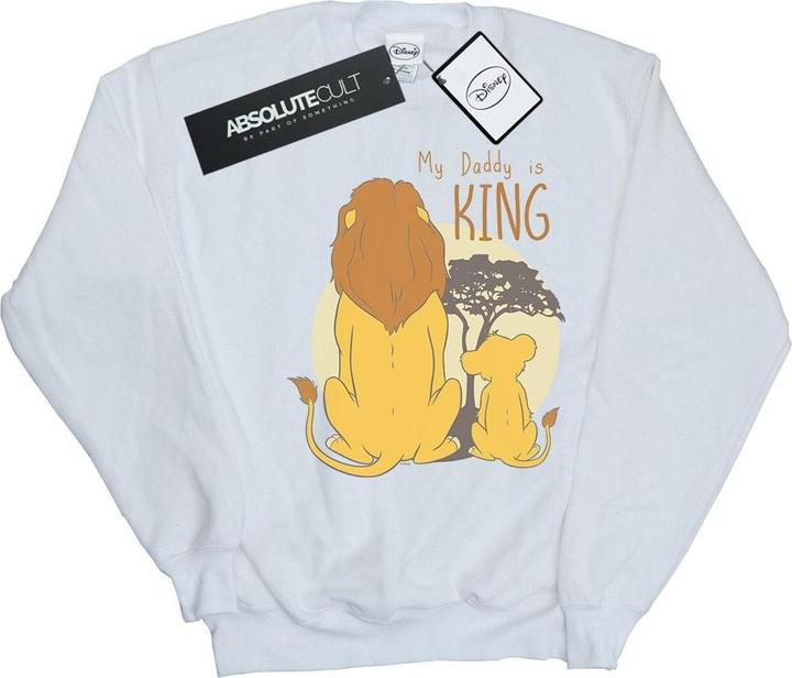Produktbild Disney The Lion King My Daddy Is King Sweatshirt Mädchen (128)