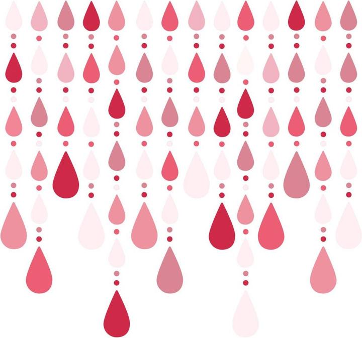 Actual product image Trenddeko Crystal curtain (120 x 112 cm)