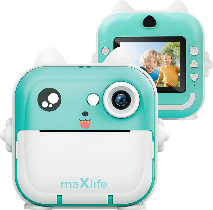 Maxlife caméra d'impression MXPC-100 bleu