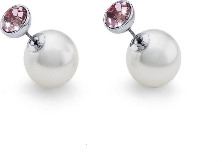 Oliver Weber Collection Stud Earrings Twice (Rhodium)