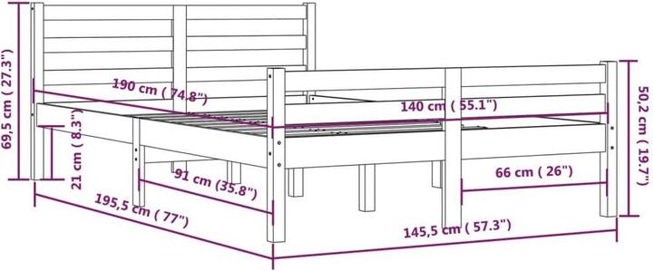 Immagine prodotto VidaXL Ingaborg (140 x 190 cm)