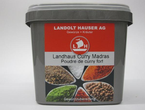 Actual product image Landolt Hauser Curry Madras Country House in LH Box (500 g)