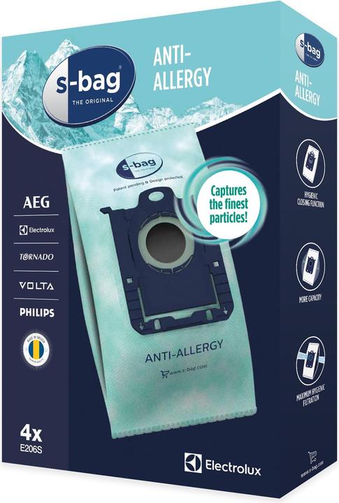 Produktbild Electrolux s-bag Hygiene Anti-Allergy (4-Teilig) (4 x)