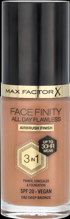 Produktbild Max Factor Facefinity All Day Flawless Foundation C82 Deep Bronze 34 ml (C82 Deep Bronze)
