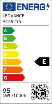 Etichetta energetica Osram Riflettore per faretti LED HQI Highbay 250 faretto da sala E40 95W 13000lm bianco neutro 4000K 120 (E40, 95 W, 13000 lm, 1 x, E)
