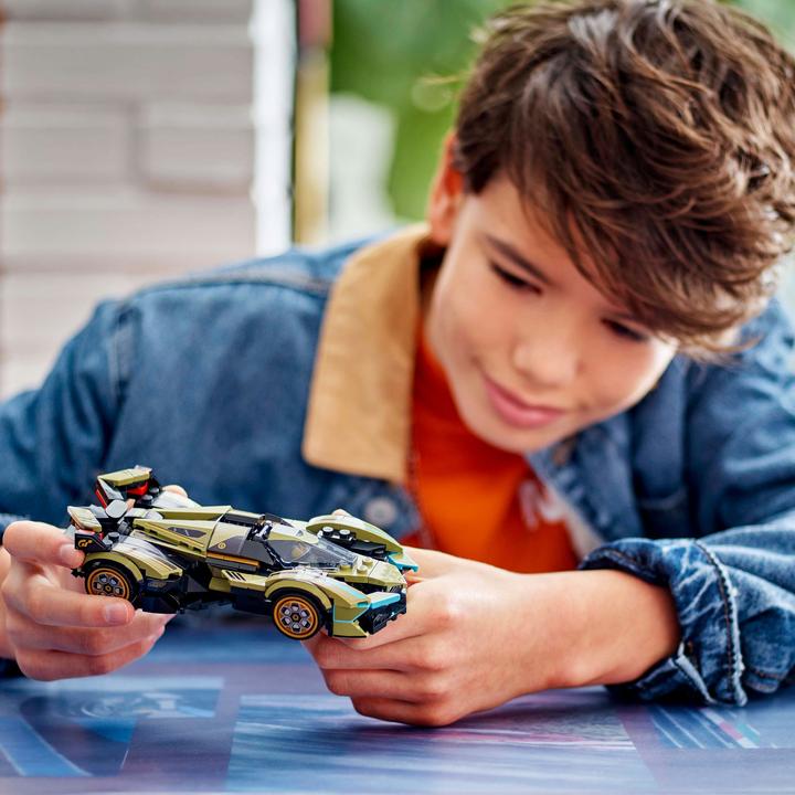 Productafbeelding LEGO 76923 Lamborghini Lambo V12 Vision GT supersportwagen (76923, LEGO Snelheidskampioenen)
