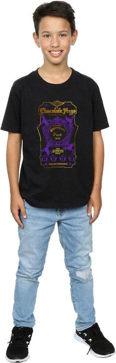 Actual product image Boys Chocolate Frogs Coloured Label T-Shirt (128)