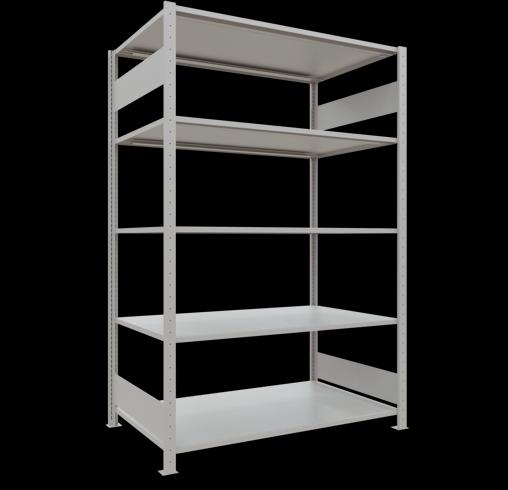Immagine prodotto Schulte Lagertechnik Sistema di scaffalature di base senza viti MULTIplus150 con ripiani di lunghezza