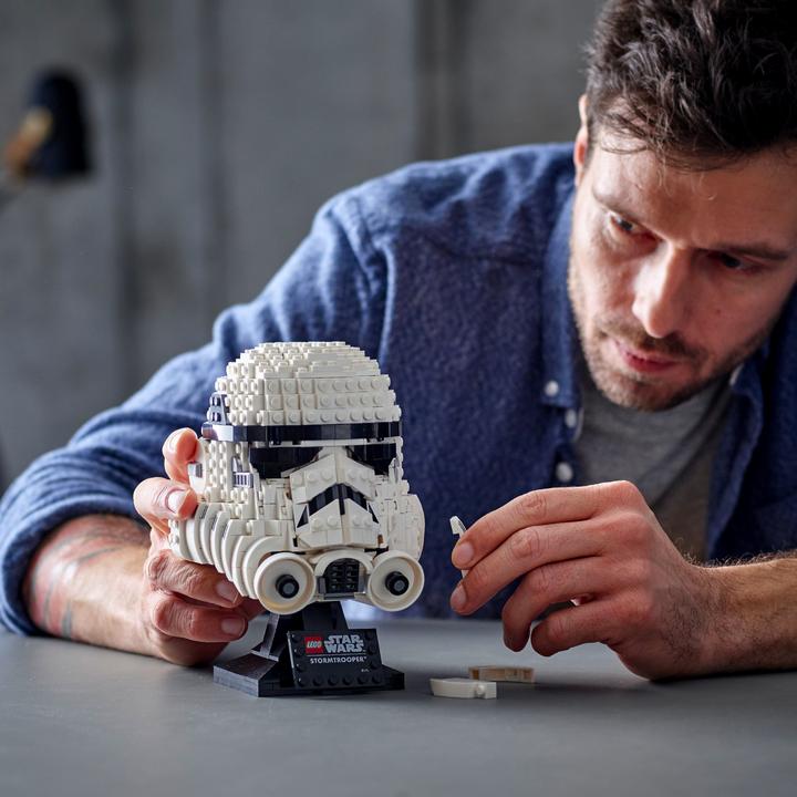 Actual product image LEGO Stormtrooper Helmet (75276, LEGO Star Wars)