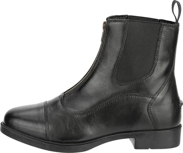 Suedwind Footwear reitstiefel aus leder mit frontreissverschluss contrace