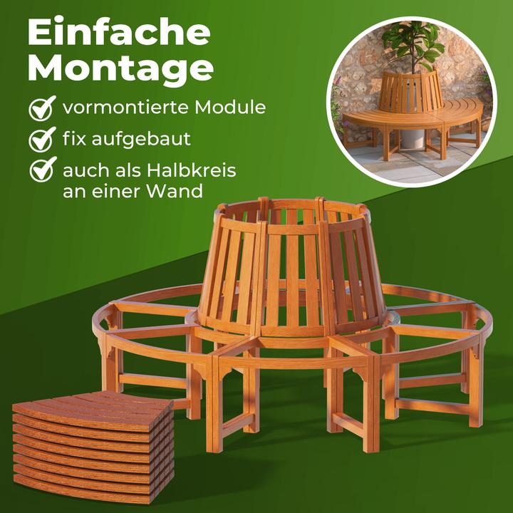 Actual product image Casaria Tree bench