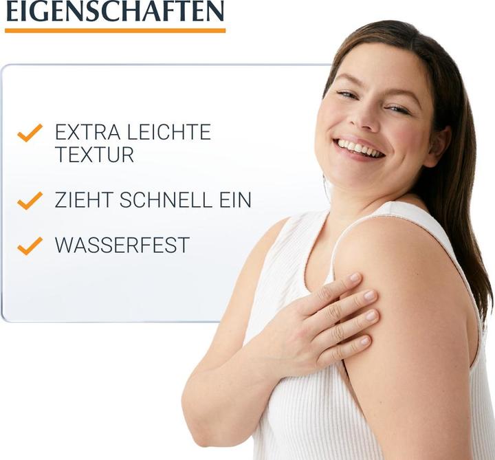 Image du produit Eucerin SUN Lotion corporelle extra légère SPF 50 (Lotion solaire, SPF 50, 400 ml, 463.75 g)