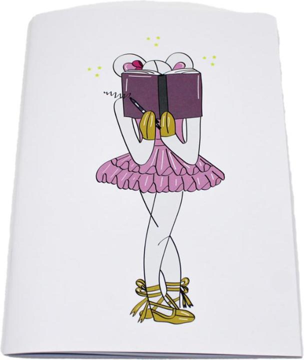 Actual product image Dansez Vous Cute notebook