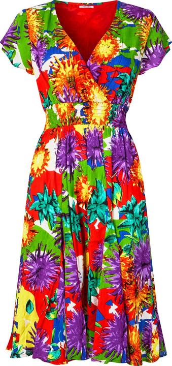 Produktbild Joe Browns Colour Pop Floral Print Cap Sleeve Knee Length Dress (6)