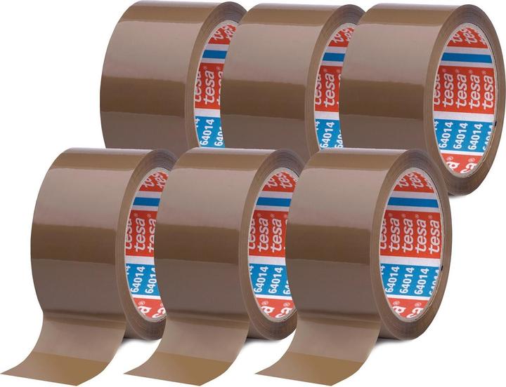 Produktbild tesa 6x tesapack 64014 Paketklebeband (50 mm)
