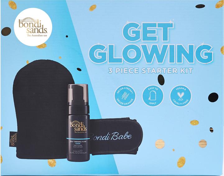 Bondi Sands Glow and Go starter set dark foam 100 ml (Self tanning foam, 100 ml)