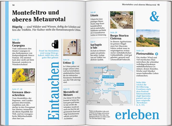 Produktbild Reise-Taschenbuch Reiseführer Marken, Italienische Adria (Deutsch, Annette Krus-Bonazza, 2024)