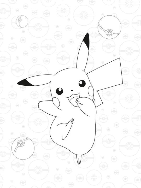 Produktbild Pokémon: Mein grosses Malbuch