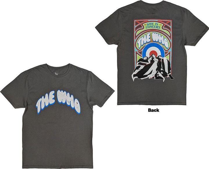 The Who Flag Cartoon Back Print