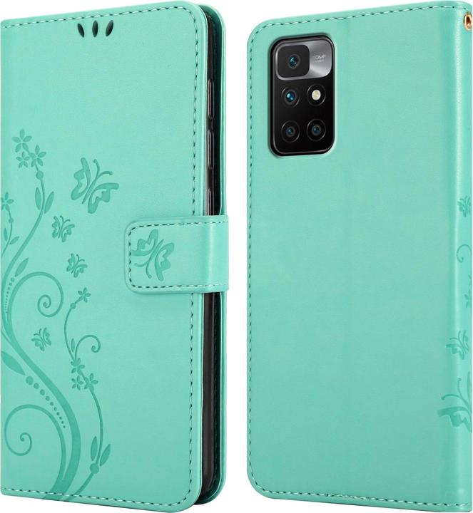 Actual product image Cadorabo Flower Book cover (Xiaomi Redmi 10)