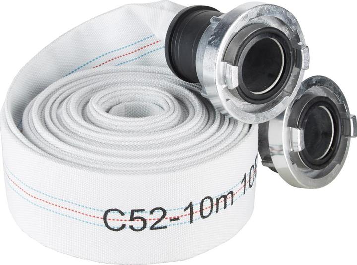 Actual product image Geka Karasto flat construction hose with C coupling 52 mm 30 metres (30 m)
