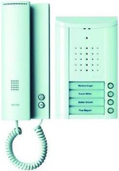 Image du produit Schneider Electric Kit d'interphone-portier 4 familles blanc (Filaire)
