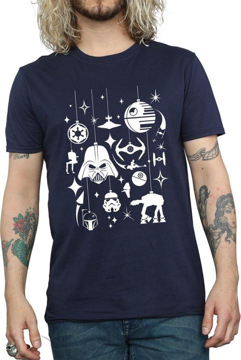 Produktbild Star Wars Christmas Decorations TShirt (S)
