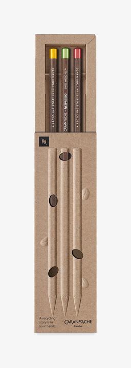 Produktbild Caran d'Ache Nespresso Swisswood (3 mm, HB, 3 x)