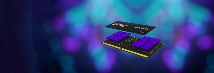 Actual product image Kingston FURY Impact (1 x 16GB, 4800 MHz, DDR5 RAM, SO-DIMM)
