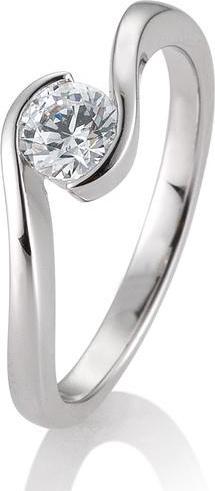 Produktbild Breuning Ring Schwung 0,40-0,60 ct. (53, 585/14 K Gold)