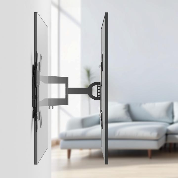 Immagine prodotto Hama Supporto a parete per TV, OLED, piatto, girevole, estensibile, 229cm (90") fino a 50kg (Muro, 90", 50 kg)
