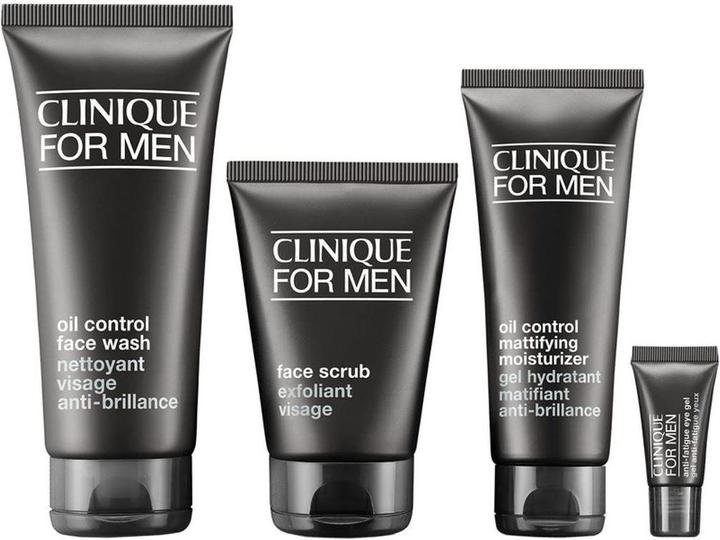Image du produit Clinique Pour les hommes, huile de contrôle du lavage du visage (Chiffons de nettoyage, 200 ml)