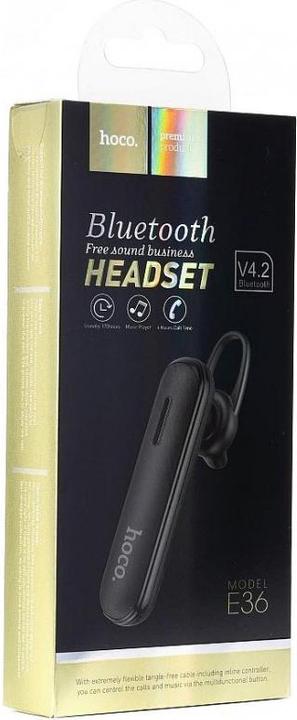Immagine prodotto Hoco E36 Auricolare In-ear senza fili per chiamate/musica Bluetooth Nero (170 h, Senza fili)