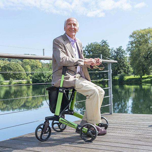 Actual product image Sunrise déambulateur léger Gemino vert vert 30D
