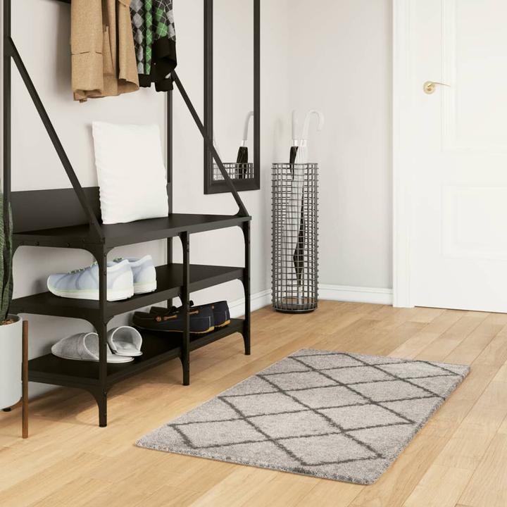 Actual product image VidaXL Shaggy high pile modern carpet (110 x 60 cm)