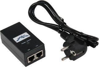 Actual product image Ubiquiti POE-24-24W PoE Adapter, passive (Passive 24V PoE-in, 24 W)