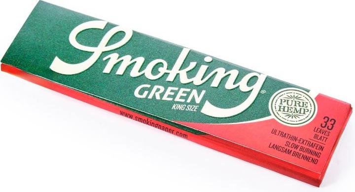 Actual product image Smoking Green Kingsize Box