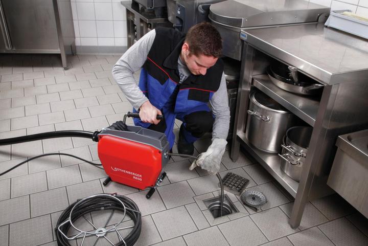 Produktbild Rothenberger Rohr- und Kanalreinigungsgerät R 600 mit 22mm Spirale