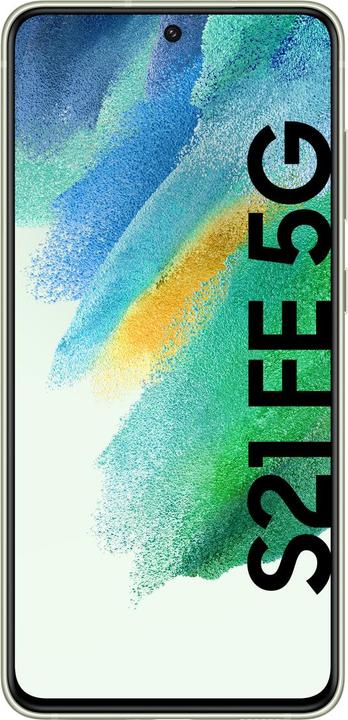 Produktbild Samsung Galaxy S21 FE 5G EU (256 GB, Olive, 6.40", Hybrid Dual SIM, 12 Mpx, 5G)