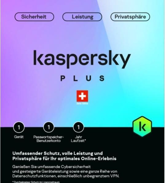 Kaspersky Internet Plus (1 PC) (1 User, 12 months)