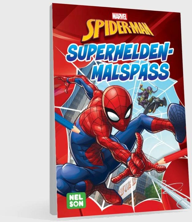 Actual product image Spider-Man: Superhero colouring fun