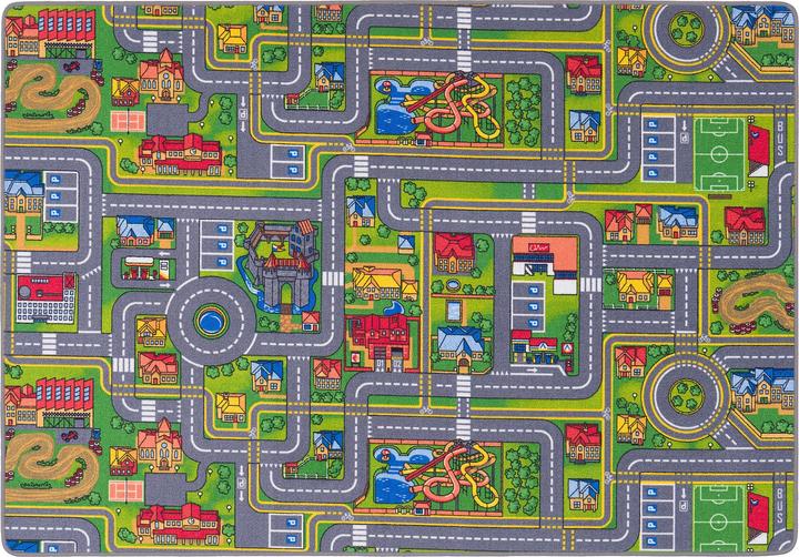 Actual product image Pergamon Strassenteppich Beidseitig Strassenlandschaften (160 x 160 cm)