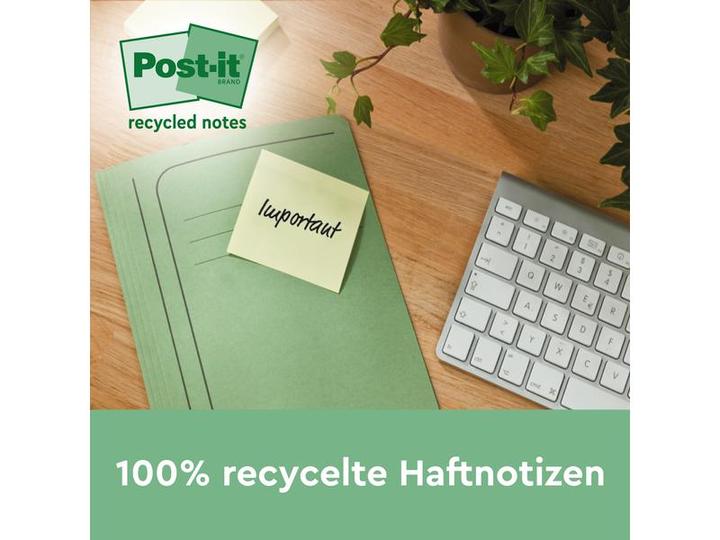Actual product image Post-it Recycling Notes (76 x 76 mm)