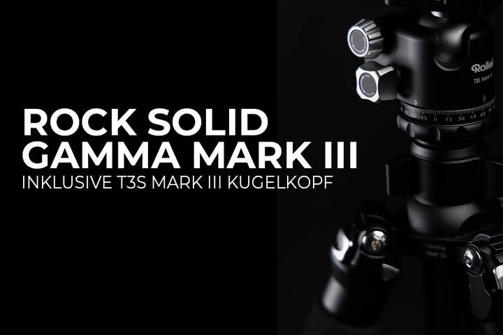 Produktbild Rollei Rock Solid Gamma Mark III (Carbon)
