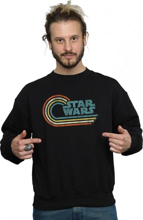 Produktbild Star Wars Retro Wave Logo Sweatshirt (XXL)