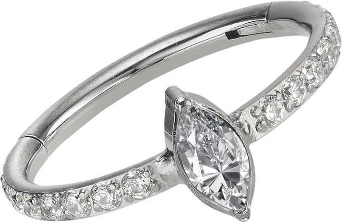 Immagine prodotto Bijouteria Piercing orecchio (Titanio, Vetro (di orologio))