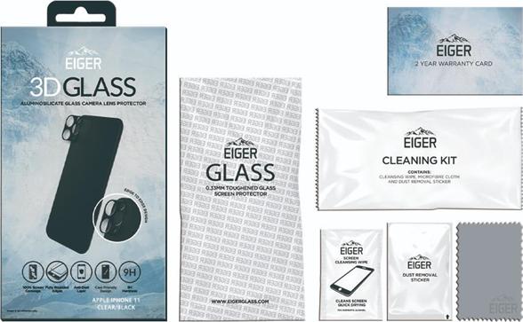 Immagine prodotto Eiger Mountain Glass Lens (1 Pezzo/i, Apple iPhone 11)